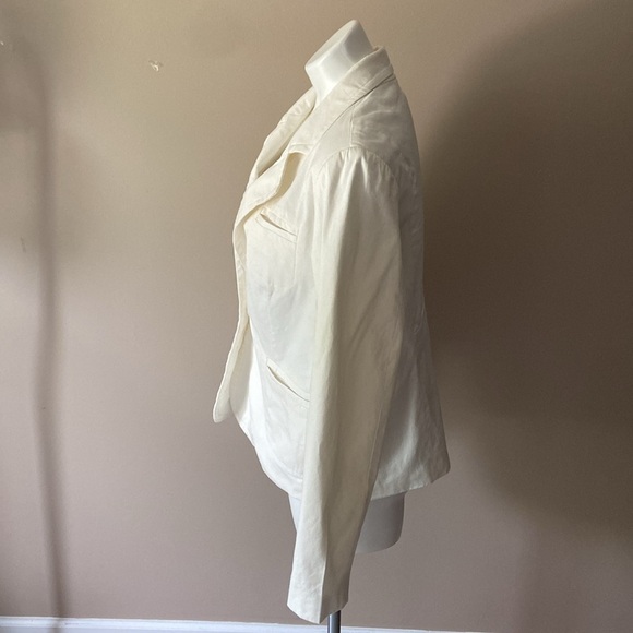 George Women’s Vanilla Dream Cotton Stretch Blazer Jacket Plus Size 14 Career - Picture 3 of 6